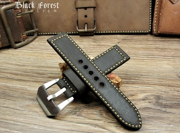 BF04 Swiss Ammo Handmade Vintage Strap 22mm/24mm/26mm/28mm – image 7